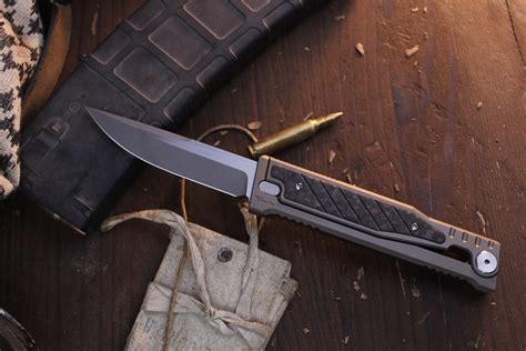 reate exo gravity tanto knife|Reate EXO Gravity Knife Titanium/Burlap Brown。